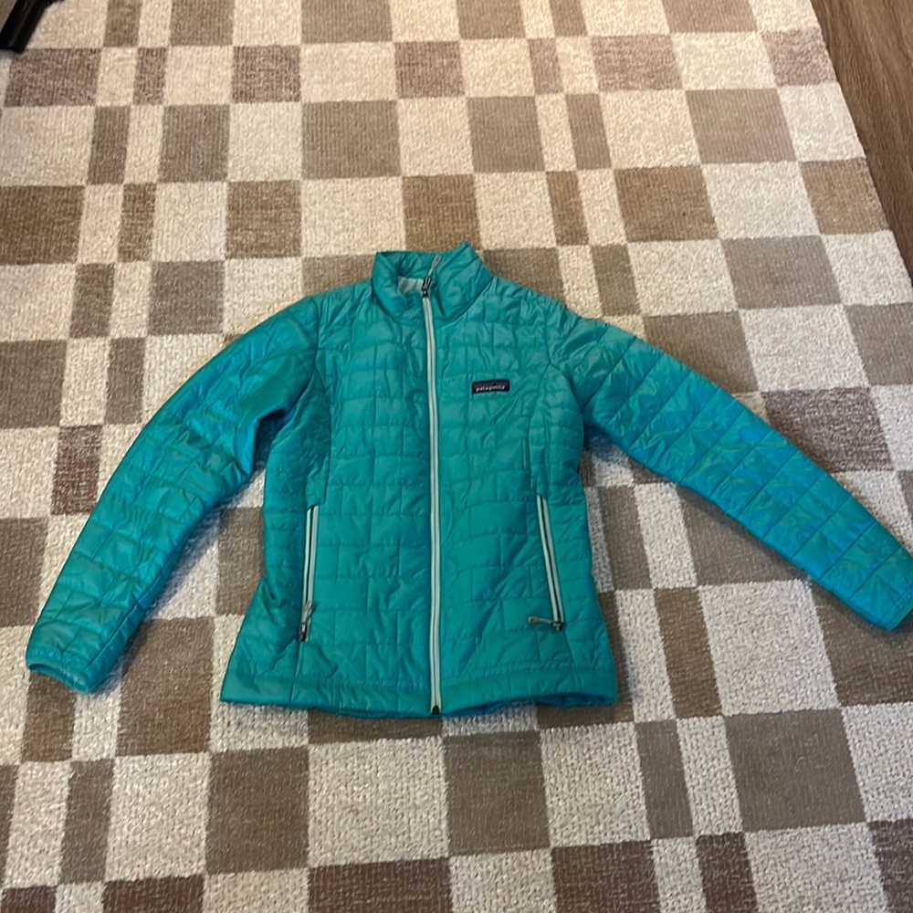 Turquoise Patagonia Jacket, like-new